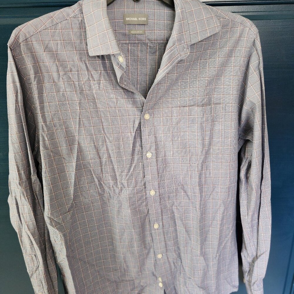 Michael Kors Regular Fit Mens Dress Shirt